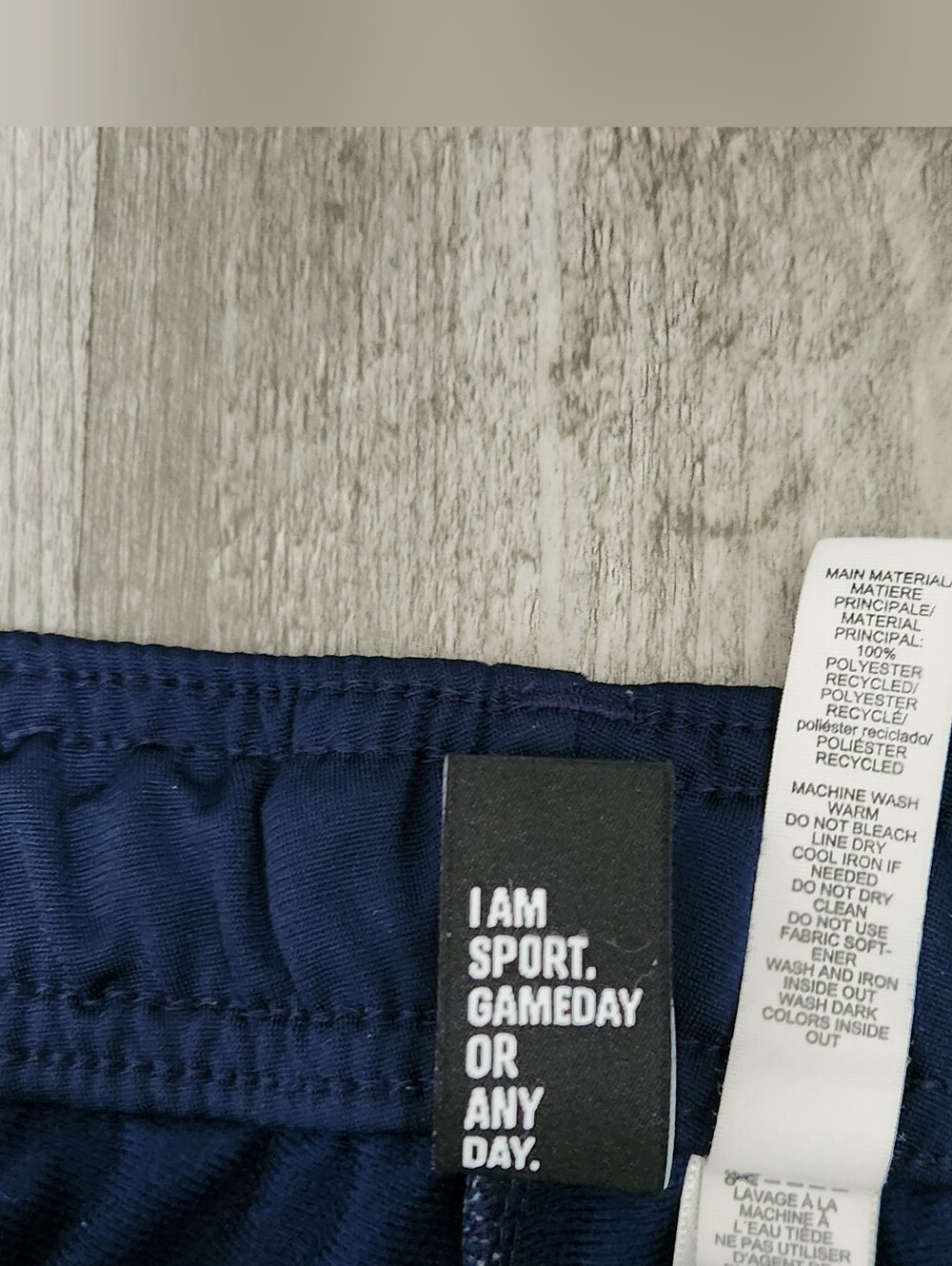 Adidas Youth Navy Track Pants with White Tri-Stripes Logo Size Large - Picture 12 of 12
